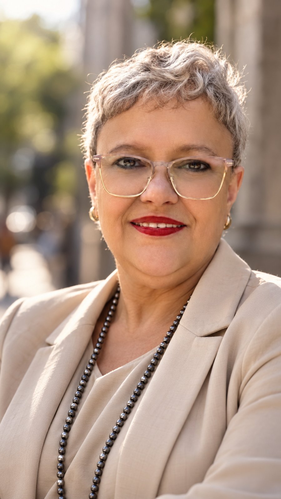Carmen Machado, corretora de imóveis